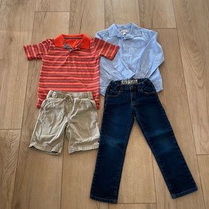 Gymboree Boys size 6 bundle matching set